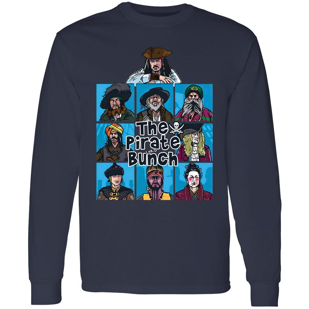Long Sleeve T-Shirt - GCHWU43A - Navy - 2