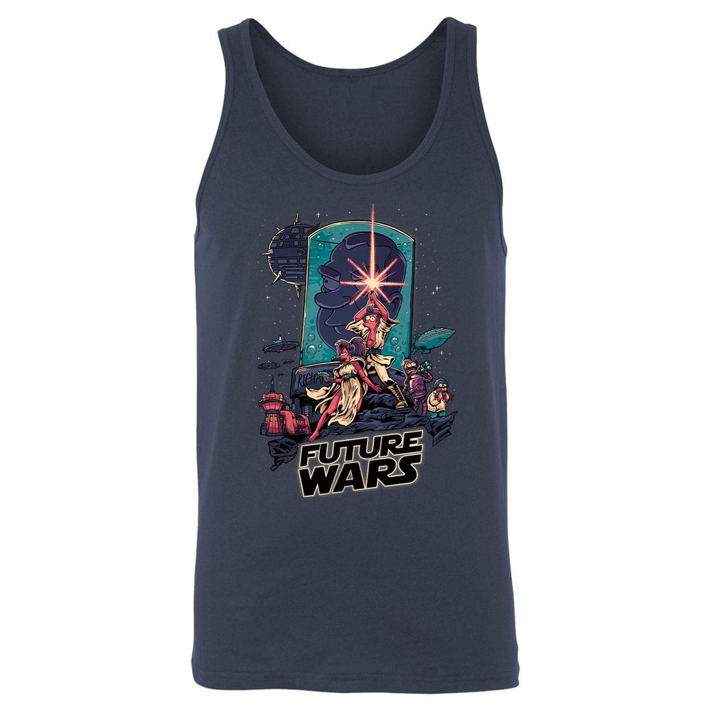 Unisex Jersey Tank - V53ZV94G - Navy - 2