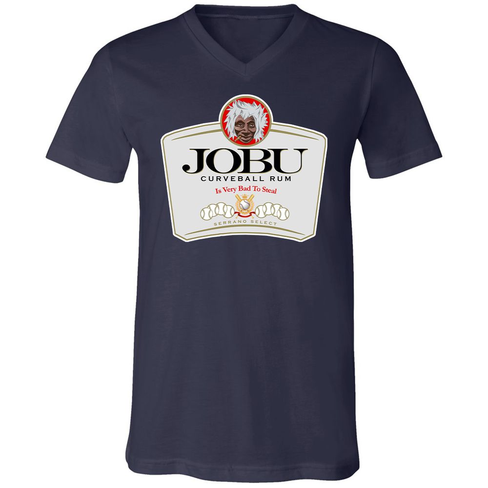 Unisex V-Neck T-Shirt - 2489FSMN - Navy - 2