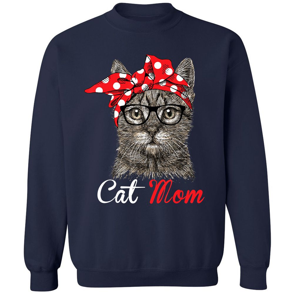 Classic Unisex Sweatshirt - QUUJS74D - Navy - 2