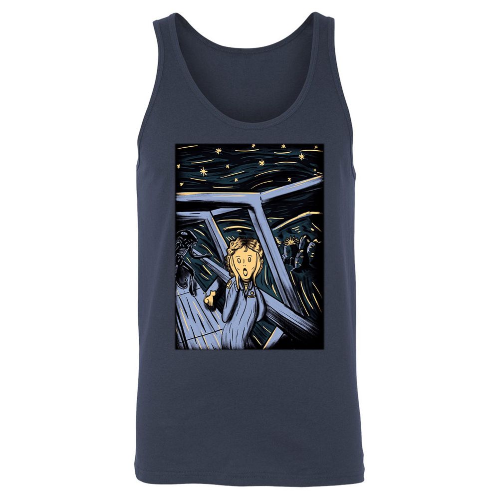 Unisex Jersey Tank - PRZ5RFNE - Navy - 2
