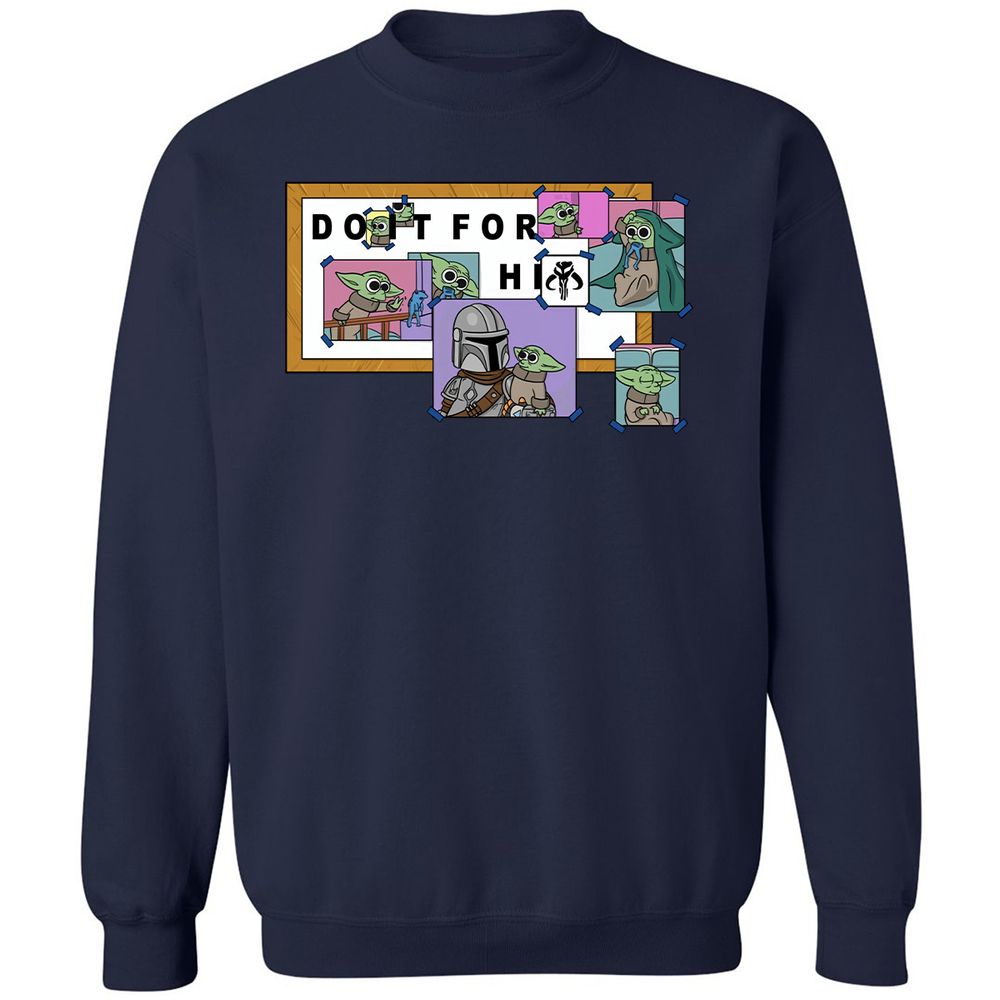 Classic Unisex Sweatshirt - 71KCVFX6 - Navy - 2