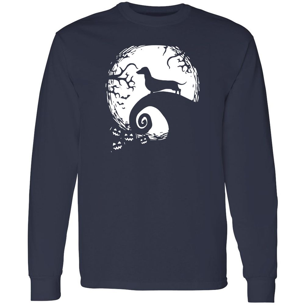 Long Sleeve T-Shirt - 3WVLPXCX - Navy - 2