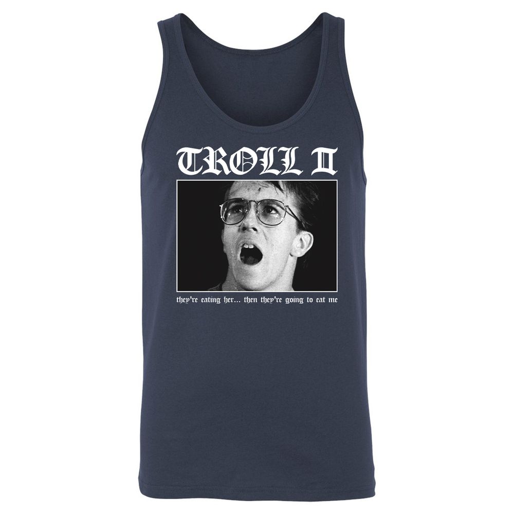 Unisex Jersey Tank - 73EH8P4X - Navy - 2