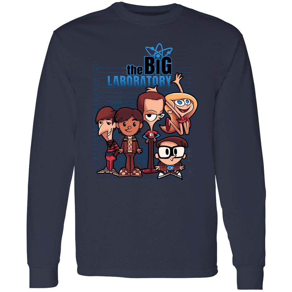 Long Sleeve T-Shirt - 7SWXYJ9L - Navy - 2