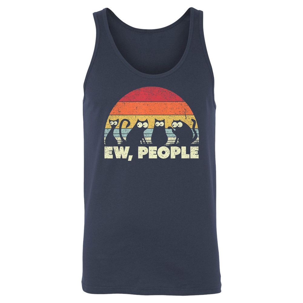 Unisex Jersey Tank - W93DAQW5 - Navy - 2