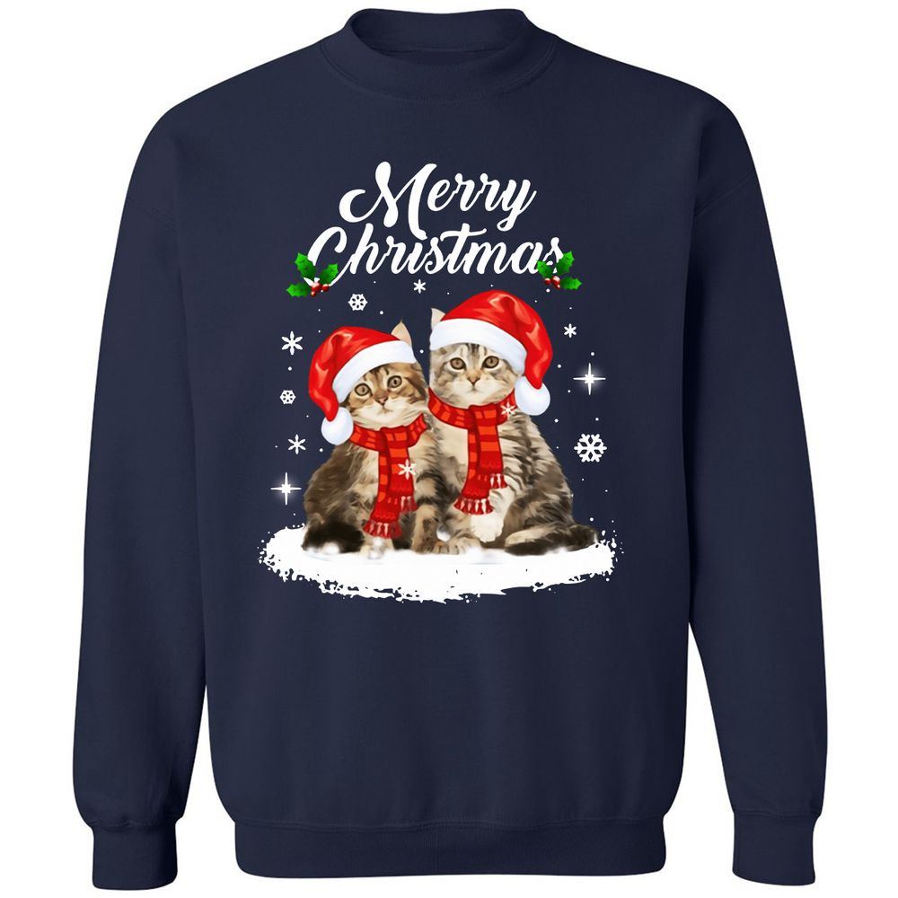 Classic Unisex Sweatshirt - T5F6HLU7 - Navy - 2