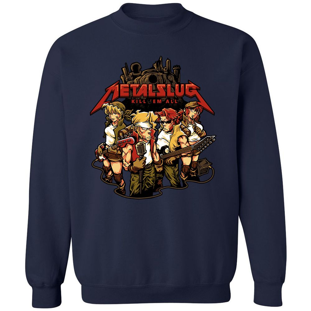 Classic Unisex Sweatshirt - 8U8L77XV - Navy - 2