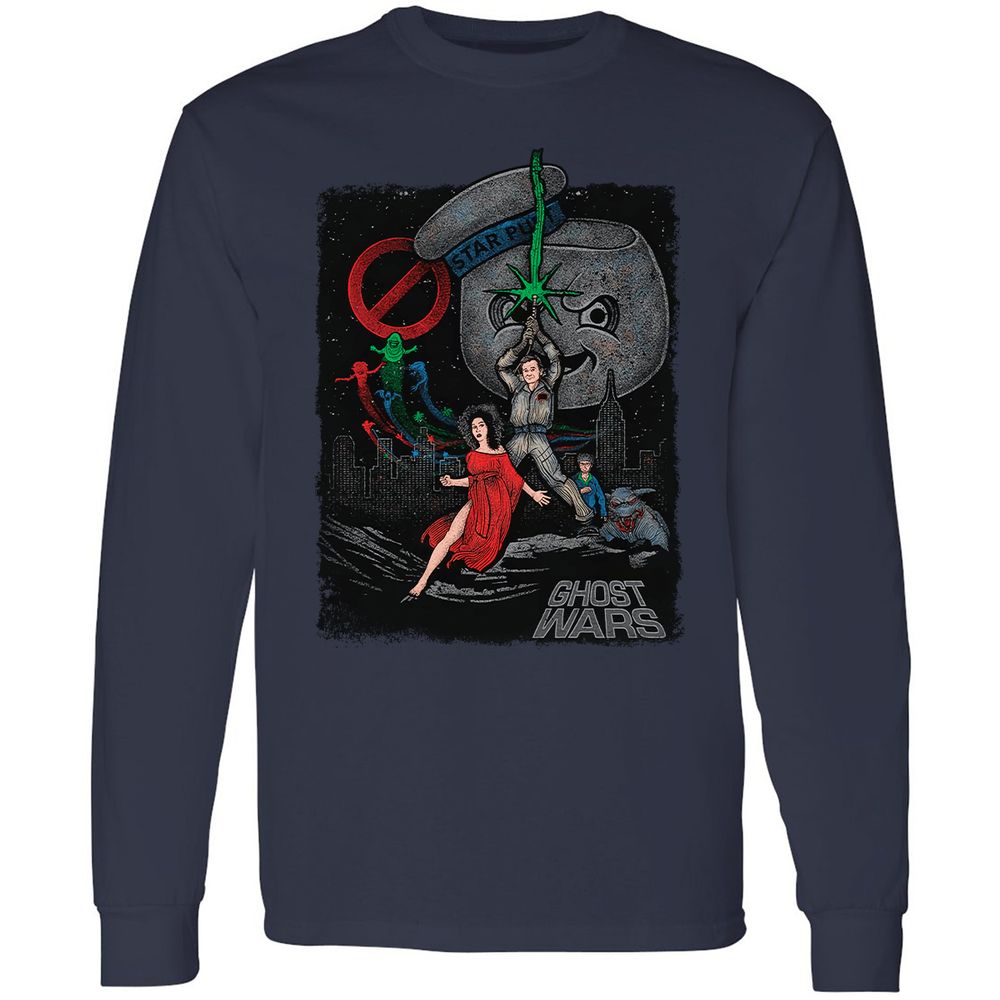 Long Sleeve T-Shirt - XBV27RKM - Navy - 2
