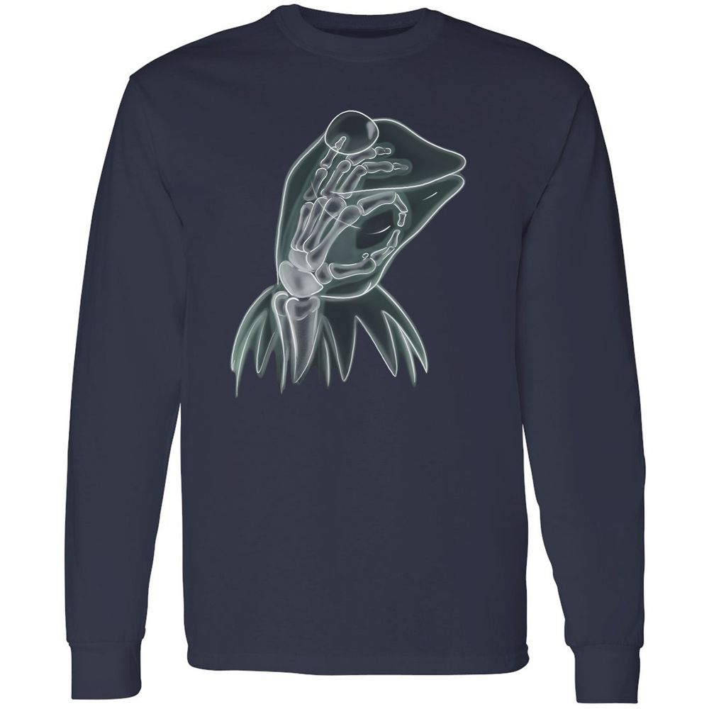 Long Sleeve T-Shirt - S7ZVAUTE - Navy - 2