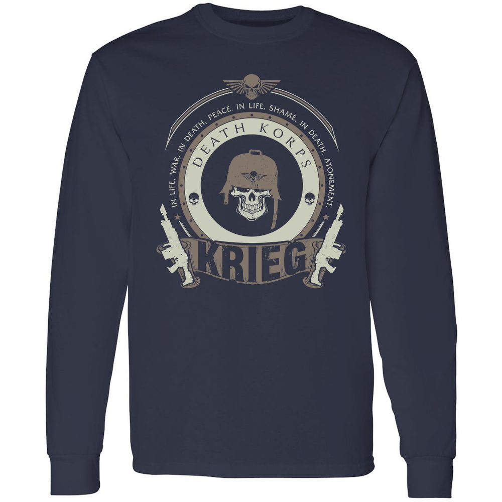 Long Sleeve T-Shirt - BWVGL7TS - Navy - 2