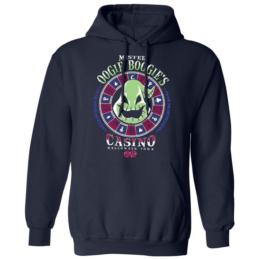 Classic Unisex Hoodie - W8NB1TWJ - Navy - 2