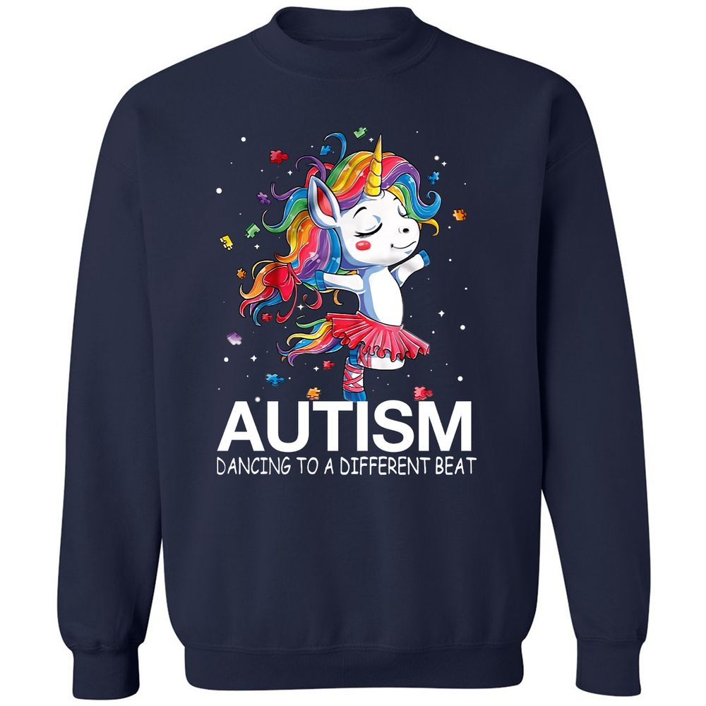 Classic Unisex Sweatshirt - 1QW7BTPC - Navy - 2