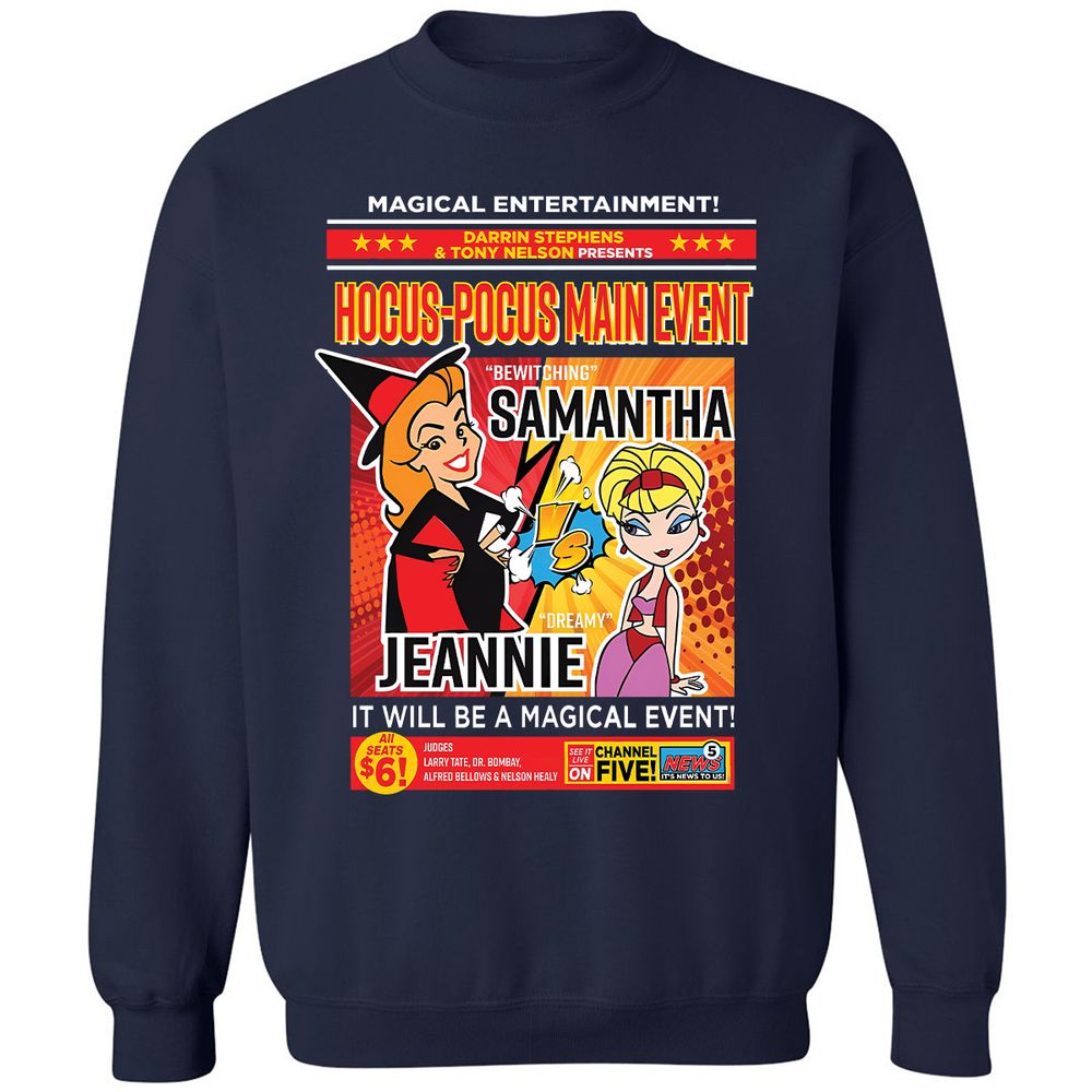 Classic Unisex Sweatshirt - T7CT391V - Navy - 2