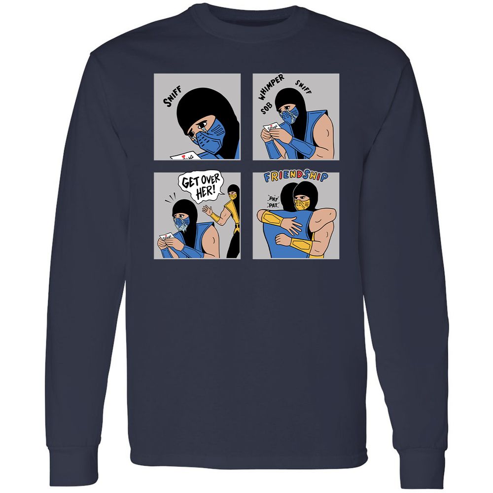 Long Sleeve T-Shirt - JPTBYGBR - Navy - 2