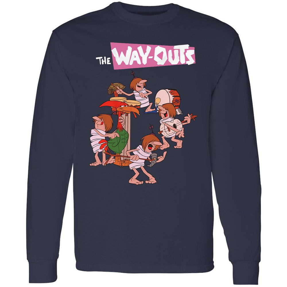 Long Sleeve T-Shirt - FYT7HF7J - Navy - 2