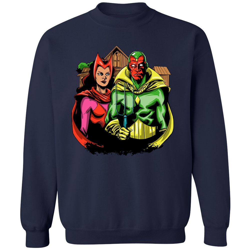 Classic Unisex Sweatshirt - 9W2M5JM7 - Navy - 2