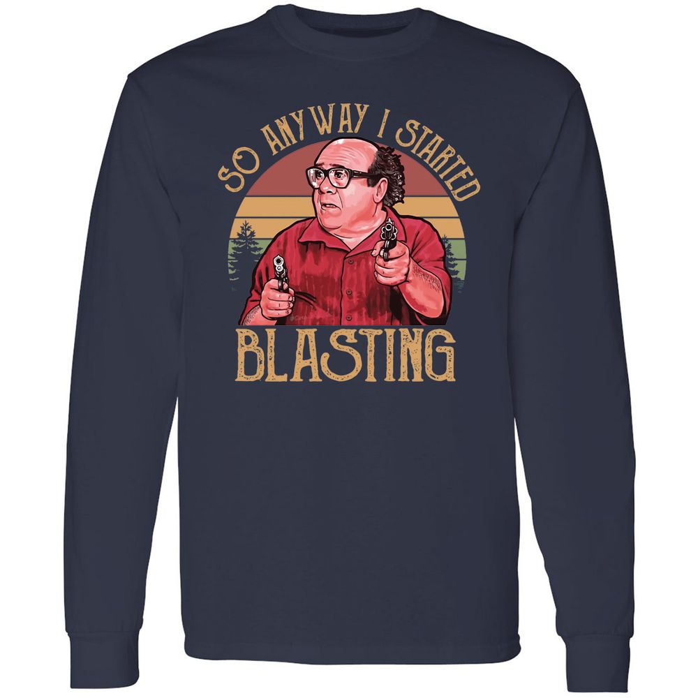 Long Sleeve T-Shirt - JLYYP3F1 - Navy - 2