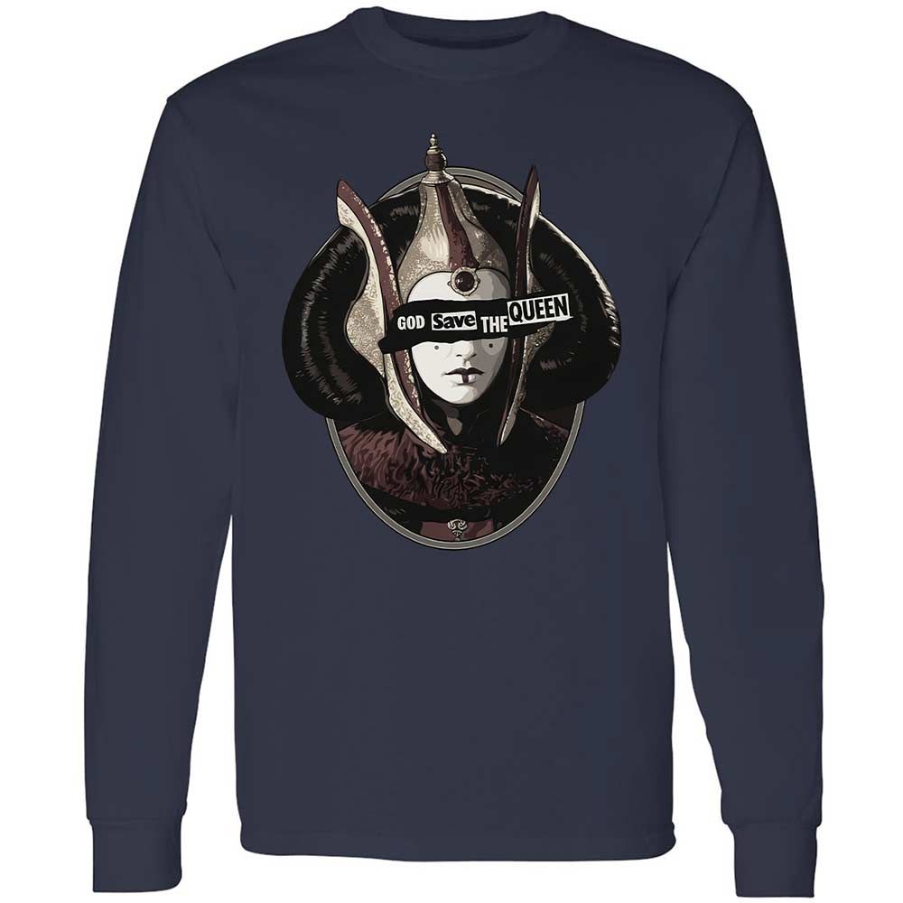 Long Sleeve T-Shirt - 4L4ZBKTF - Navy - 2