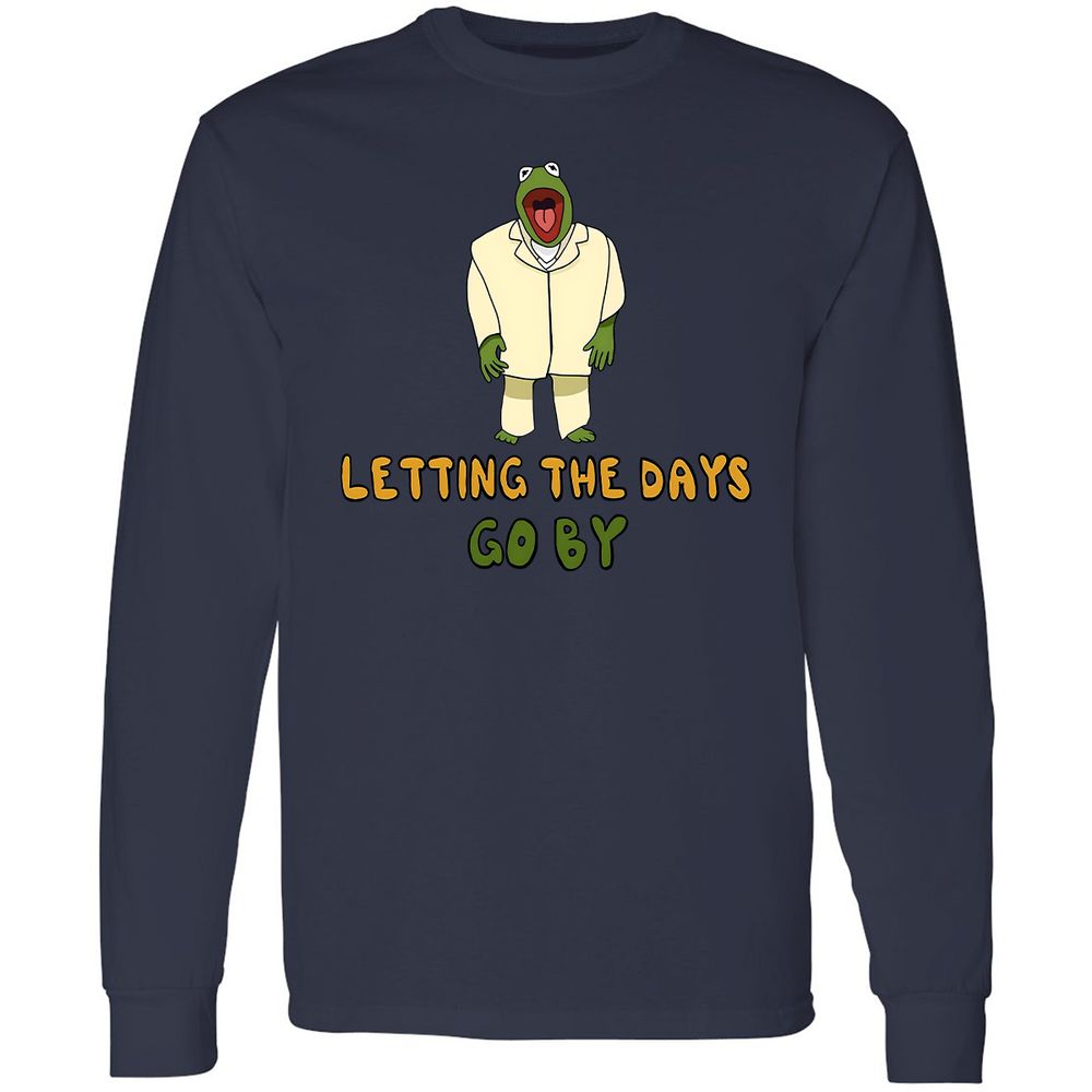 Letting the days go by - Navy - 2