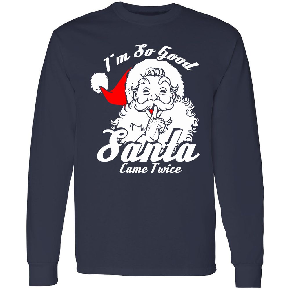 Long Sleeve T-Shirt - V9E4M13Y - Navy - 2