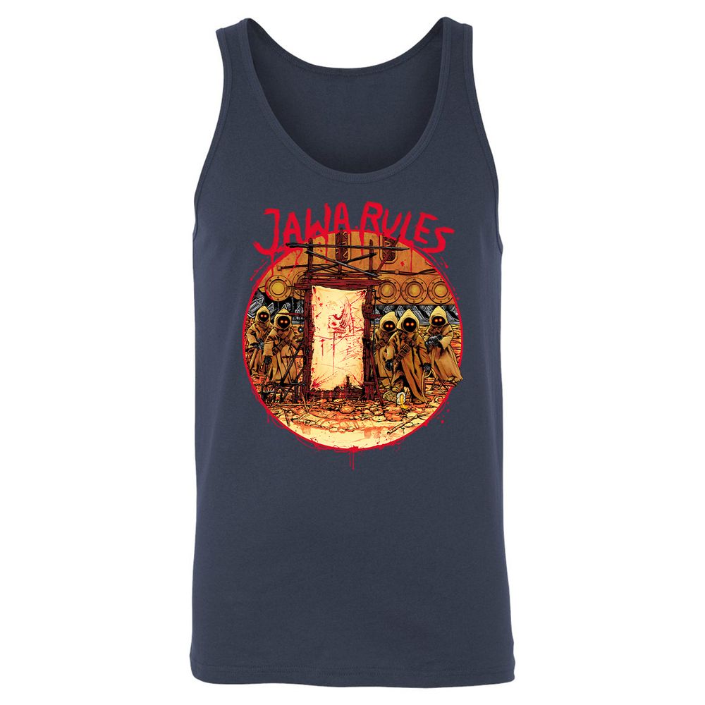 Unisex Jersey Tank - KKJ3LQFN - Navy - 2