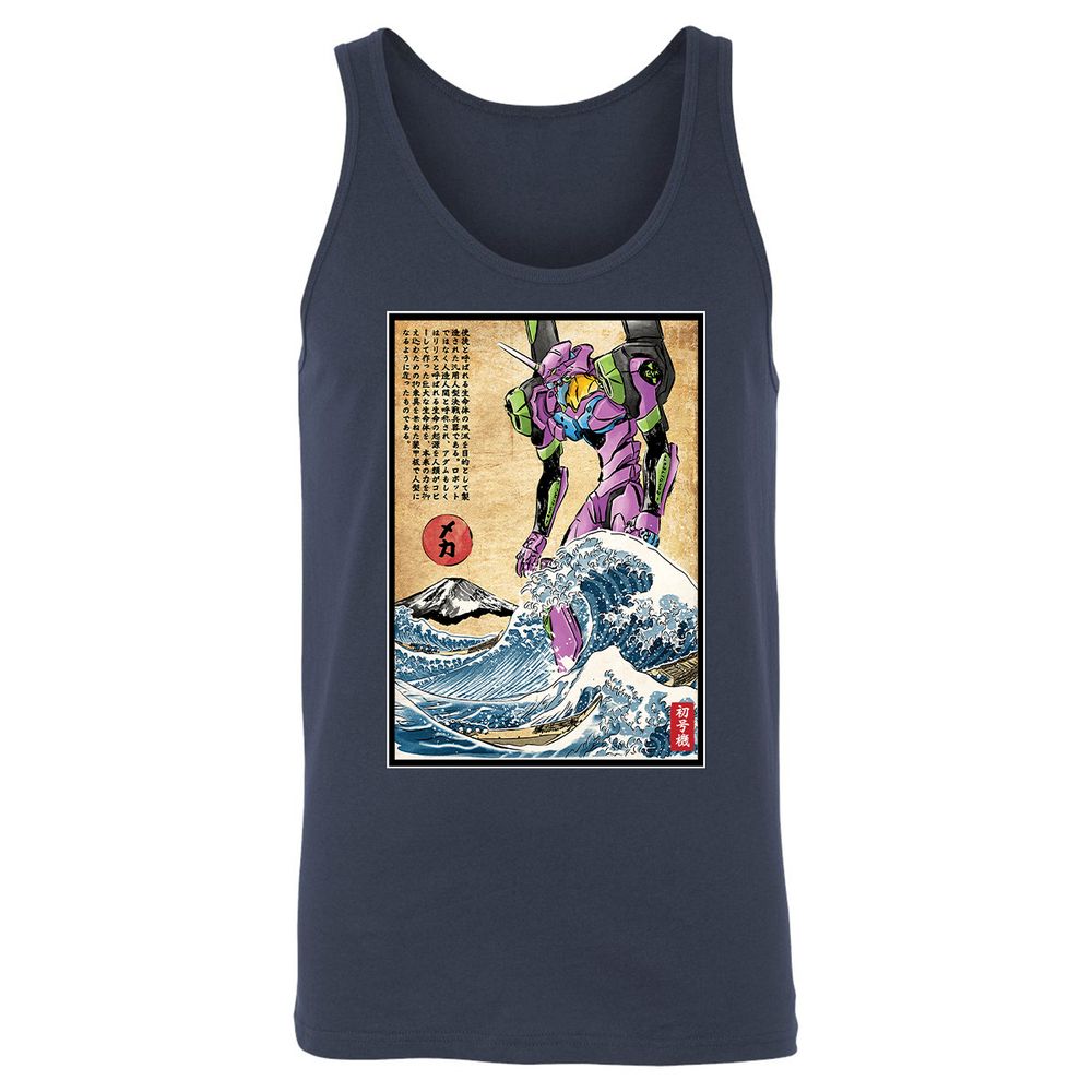 Unisex Jersey Tank - VKJLDL16 - Navy - 2