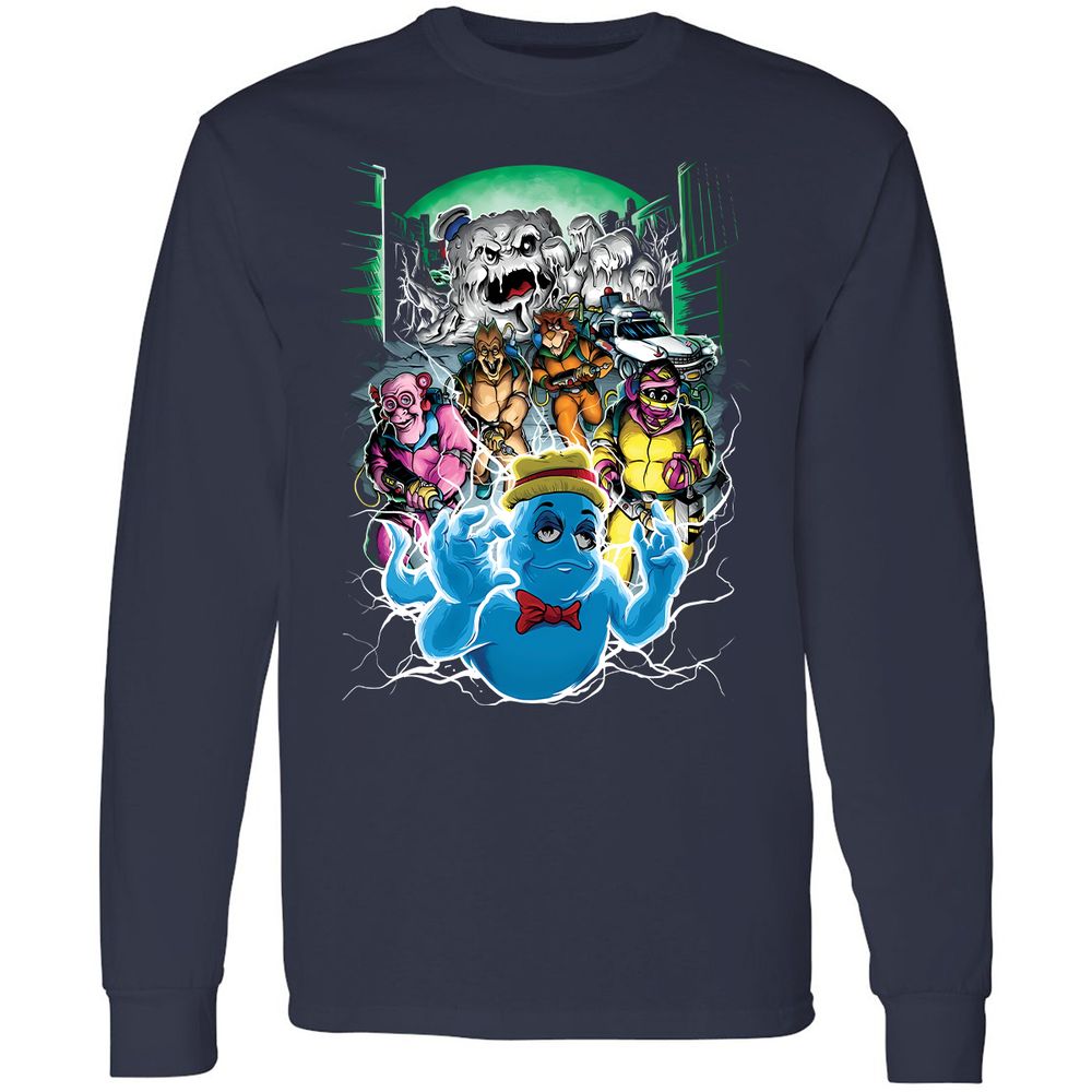 Long Sleeve T-Shirt - WUJU2WBG - Navy - 2