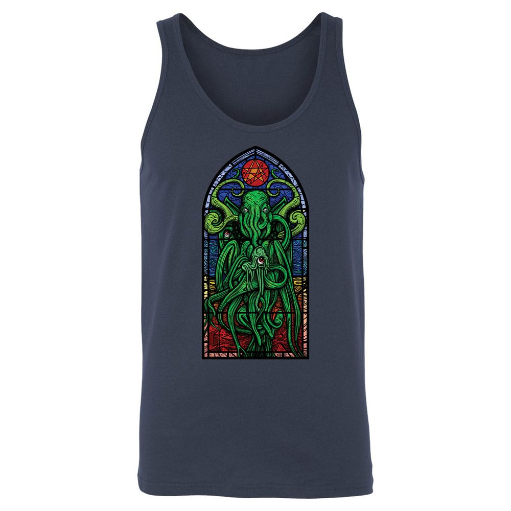 Unisex Jersey Tank - D6TAEBHL - Navy - 2