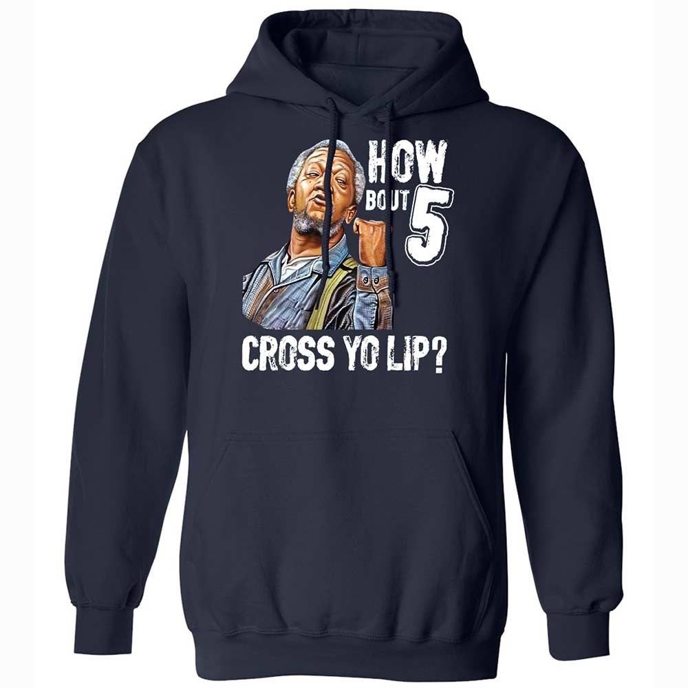 How bout 5 cross yo lip - Navy - 2