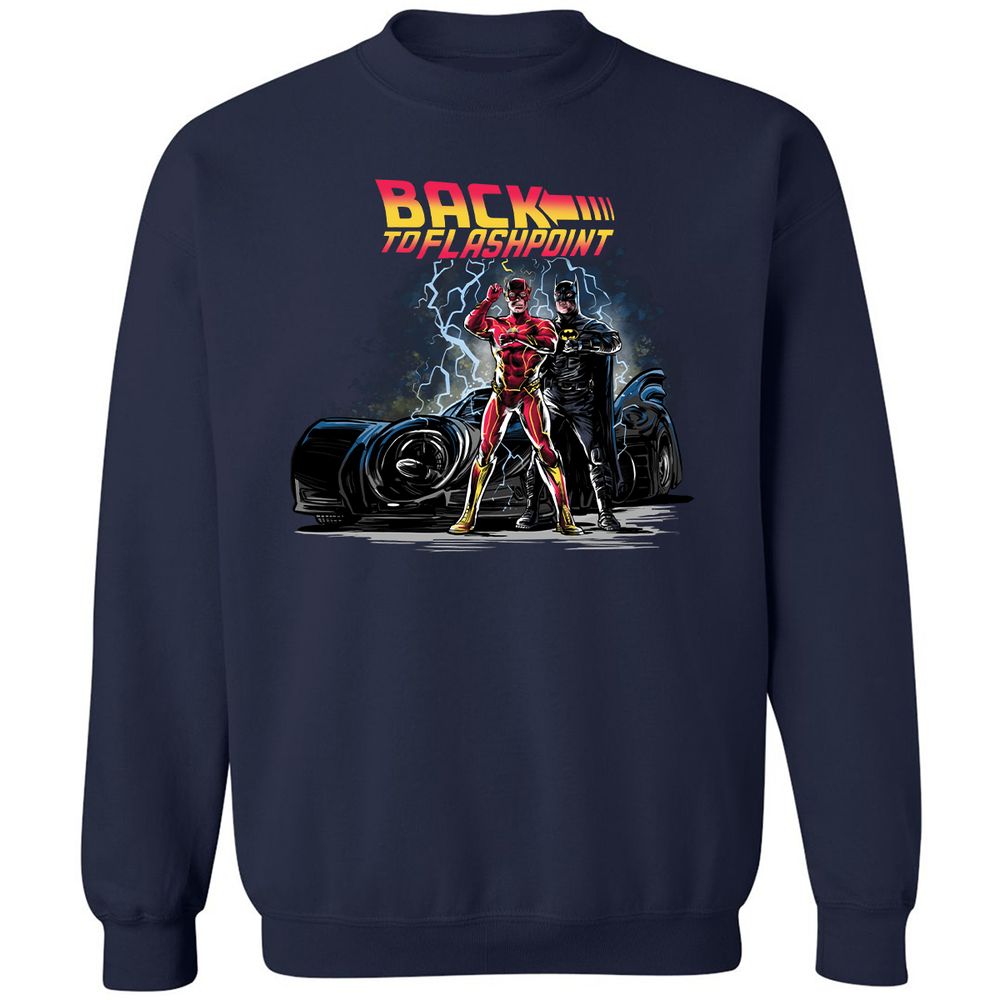 Classic Unisex Sweatshirt - 1VLNXQNG - Navy - 2