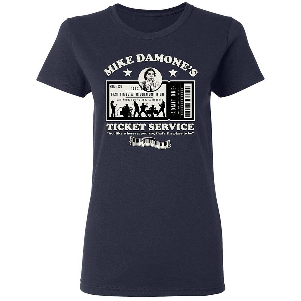 Damone's Ticket Service - Navy - 2