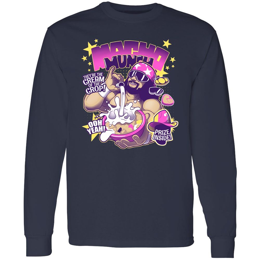 Long Sleeve T-Shirt - ARLXJJR8 - Navy - 2