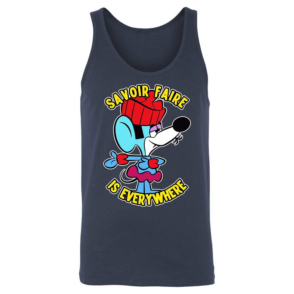 Unisex Jersey Tank - PXLPJG1N - Navy - 2