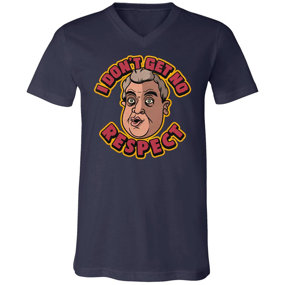 Unisex V-Neck T-Shirt - JUUHAGAG - Navy - 2