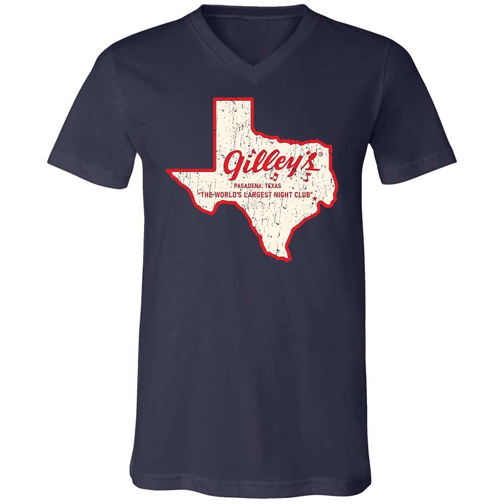 Unisex V-Neck T-Shirt - 8FU27YRA - Navy - 2