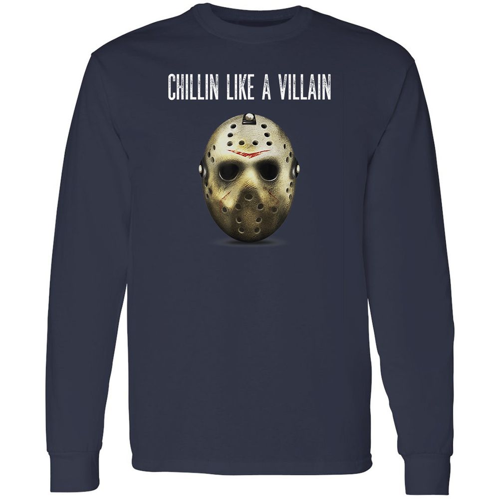 Long Sleeve T-Shirt - SDA6GJWL - Navy - 2