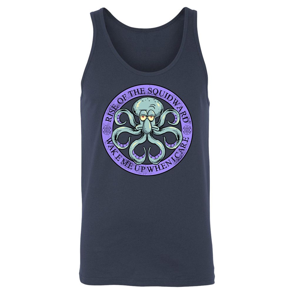 Unisex Jersey Tank - CL8QXQL7 - Navy - 2