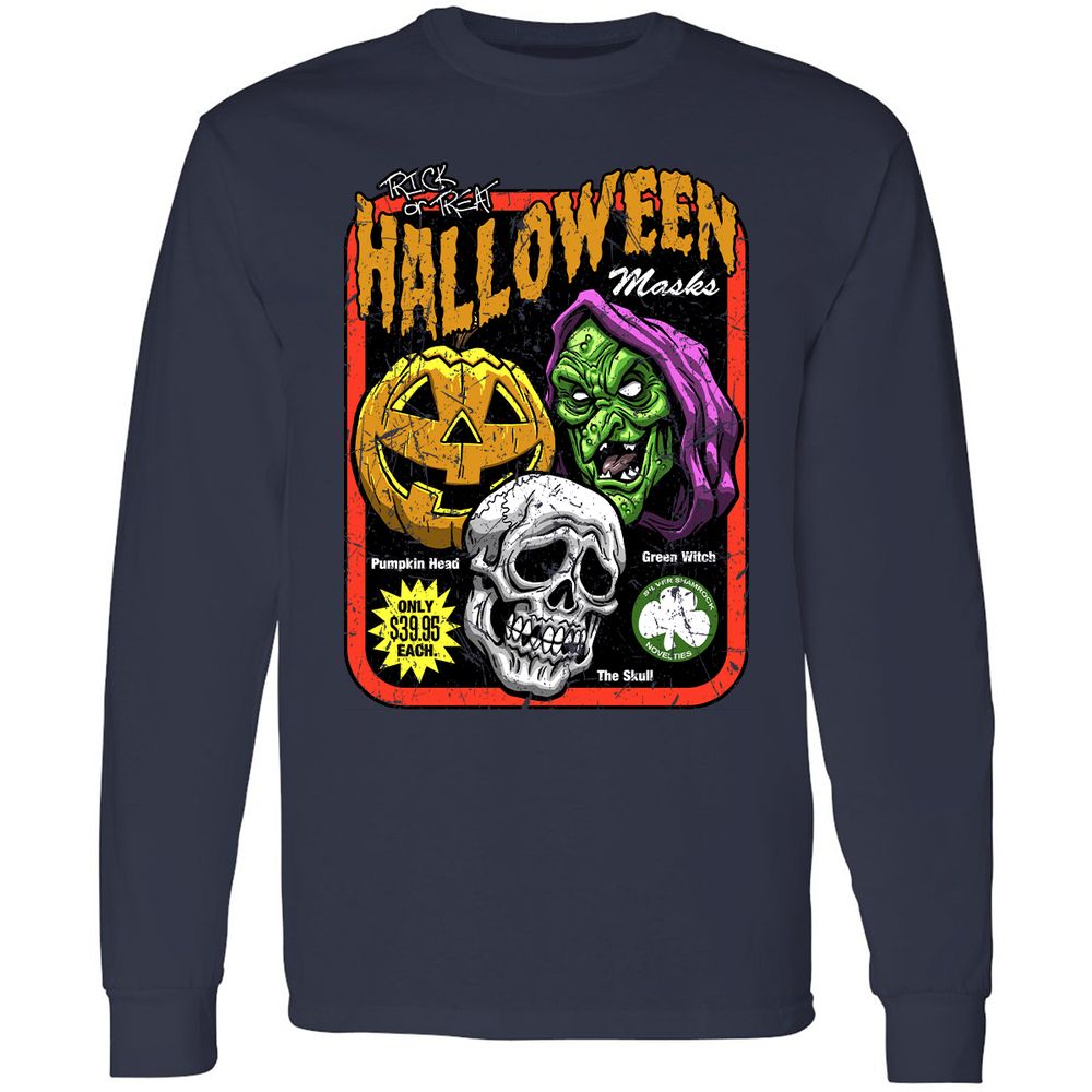 Long Sleeve T-Shirt - 7EPESJWQ - Navy - 2