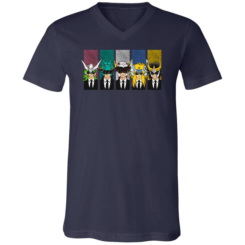 Unisex V-Neck T-Shirt - UG8762HX - Navy - 2