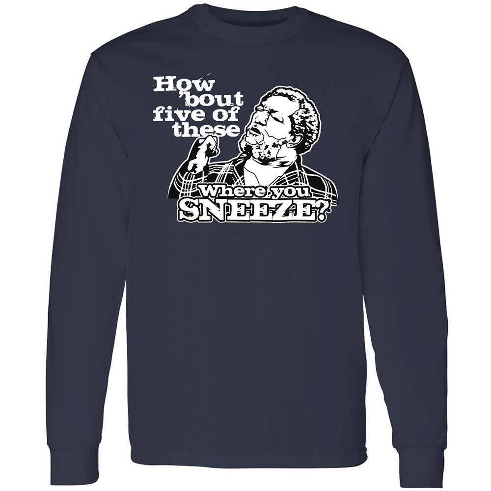 Long Sleeve T-Shirt - FU19B1DL - Navy - 2
