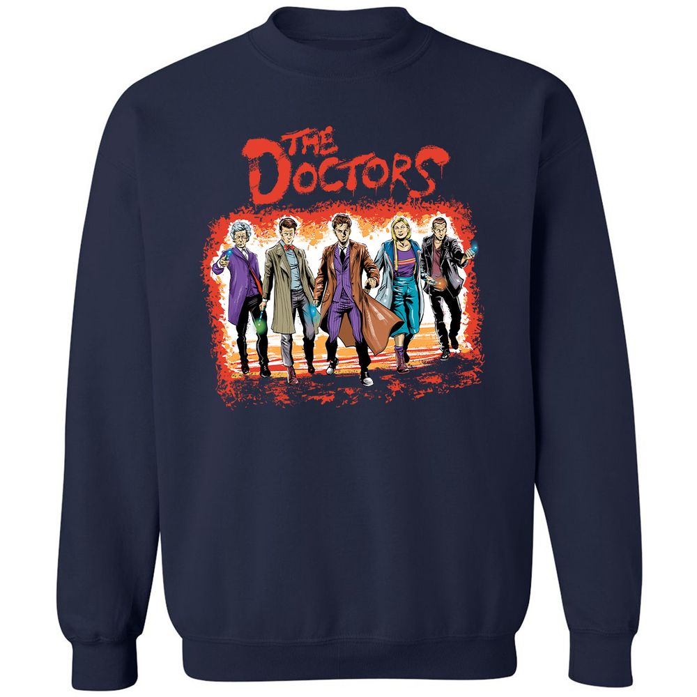 Classic Unisex Sweatshirt - ZZZVEM9L - Navy - 2