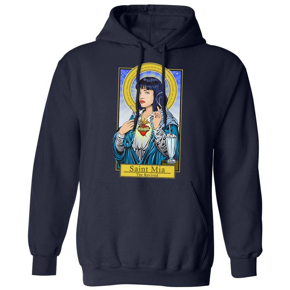 Classic Unisex Hoodie - HZ94YMKU - Navy - 2