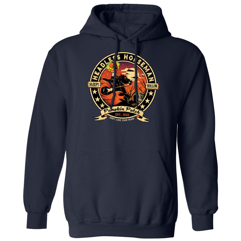 Classic Unisex Hoodie - D8EEJTY1 - Navy - 2