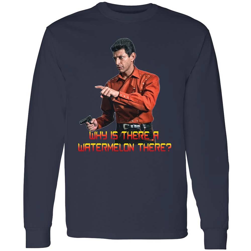 Long Sleeve T-Shirt - FYANZLYJ - Navy - 2