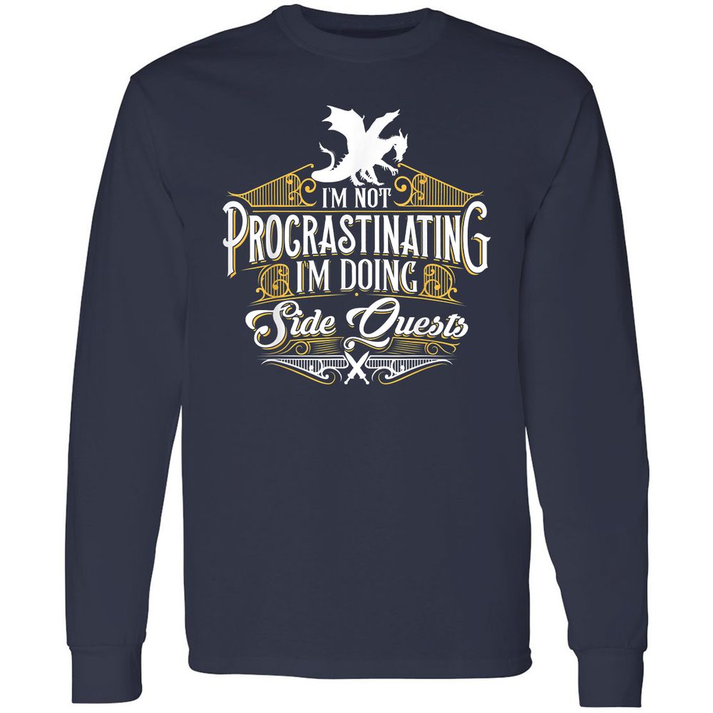 Long Sleeve T-Shirt - 6UXAM8M8 - Navy - 2