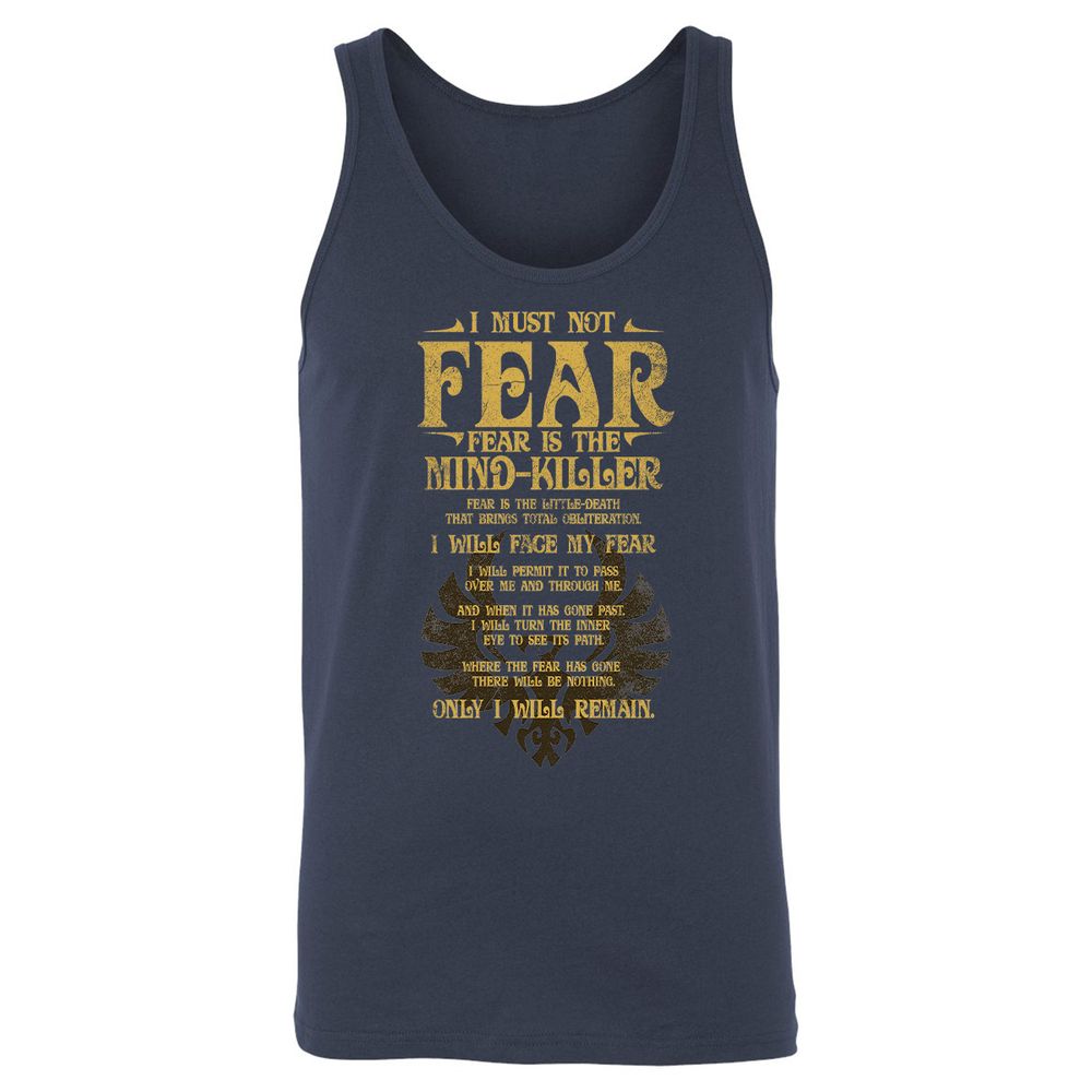 Unisex Jersey Tank - 6WHL9GQU - Navy - 2