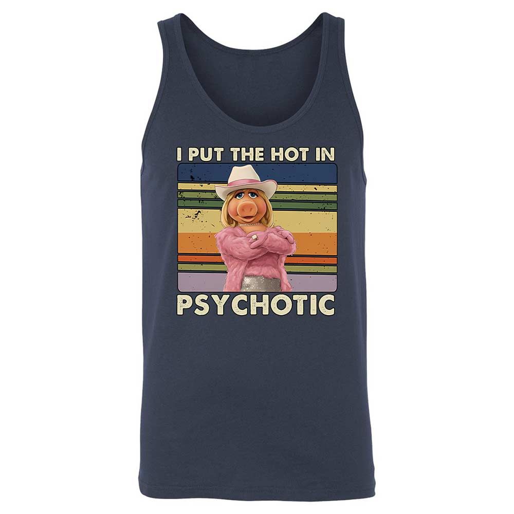 Unisex Jersey Tank - 3M7KR2UD - Navy - 2