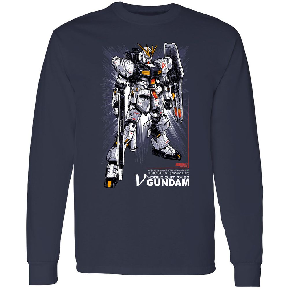 Long Sleeve T-Shirt - MXZBTDH3 - Navy - 2