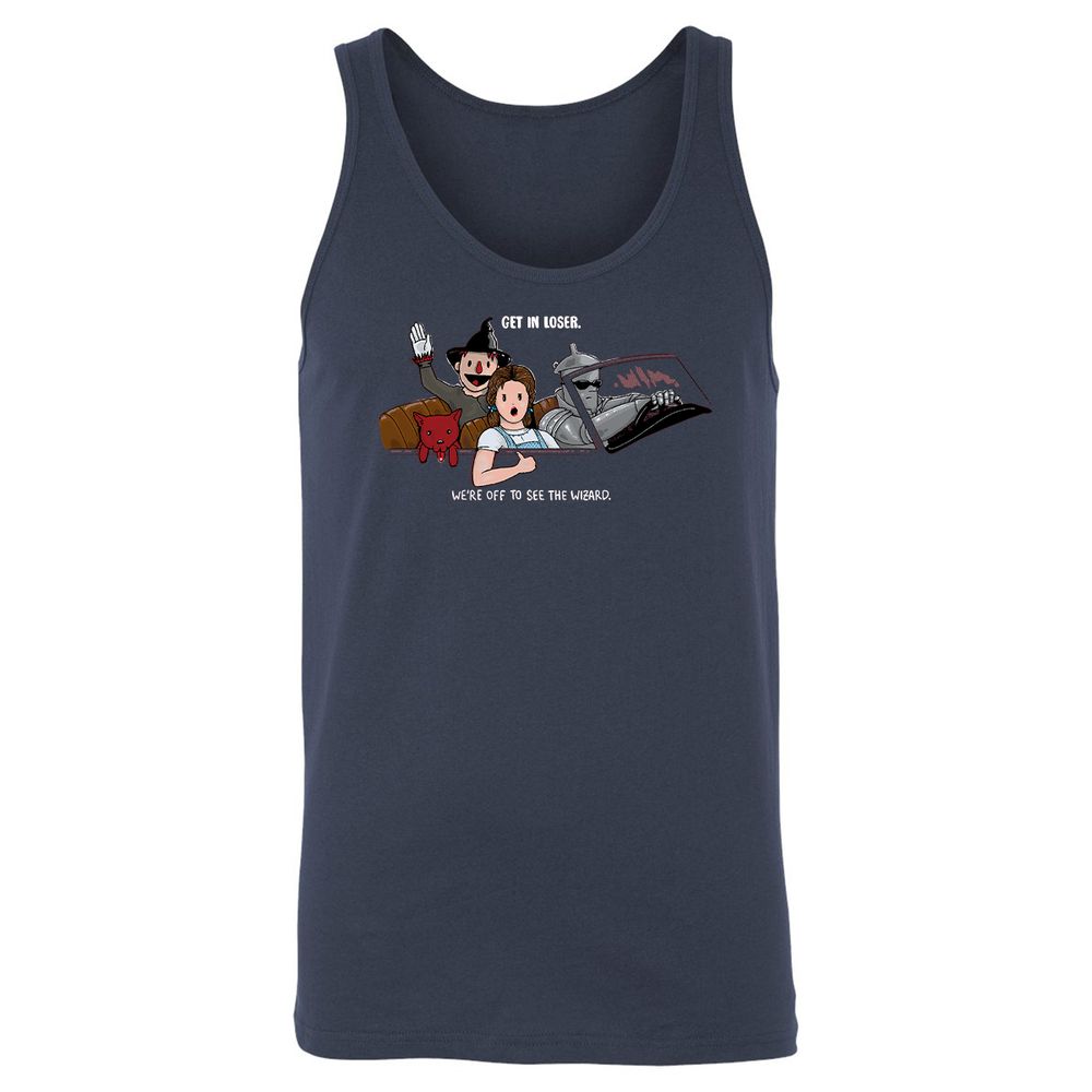 Unisex Jersey Tank - CJRHX37L - Navy - 2